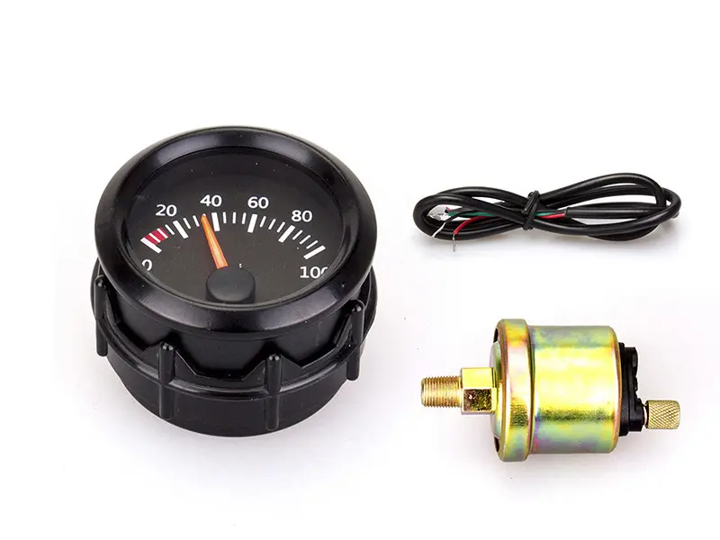 Oil Pressure Gauge PSI Detail 2