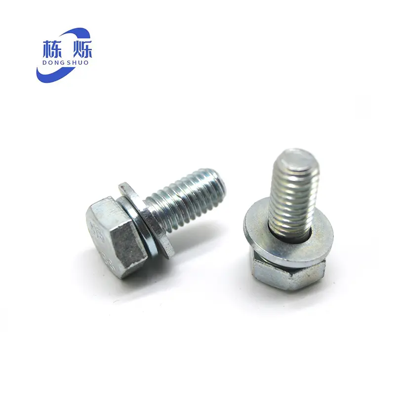 High-Quality Hexagon Head Bolt Assemblies with Spring and Plain Washers – China Suppliers and Factory for Galvanized Steel Solutions Manufacturers, Factories