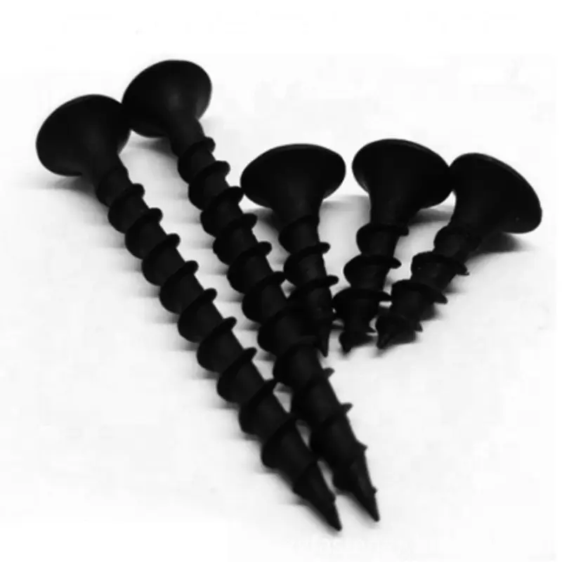 China Suppliers Factory for Black Grey Phosphate Bugle Head Self Tapping Drywall Screws for Metal and Wood