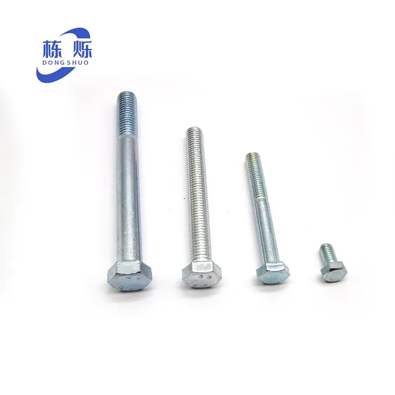 China 8.8s external hexagonal bolt DinM8-M16 Suppliers, Factory