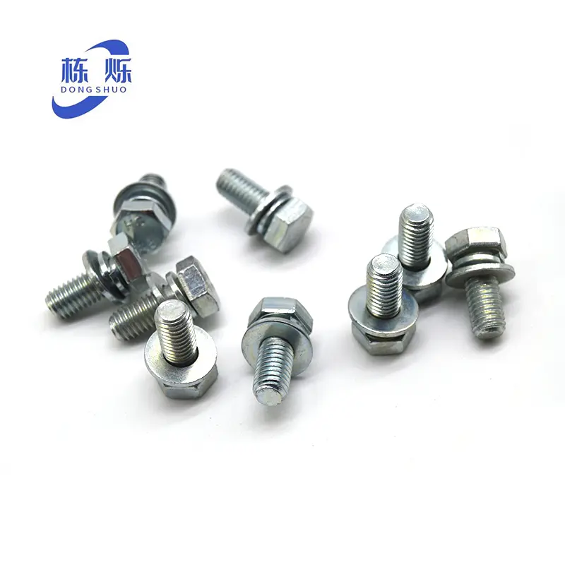 High-Quality Hexagon Head Bolt Assemblies with Spring and Plain Washers – China Suppliers and Factory for Galvanized Steel Solutions Manufacturers, Factories