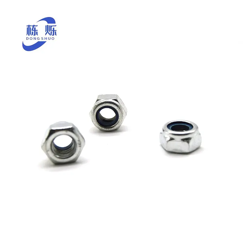 China Galvanized hexagonal nylon lock nut Supplier, Manufacturers