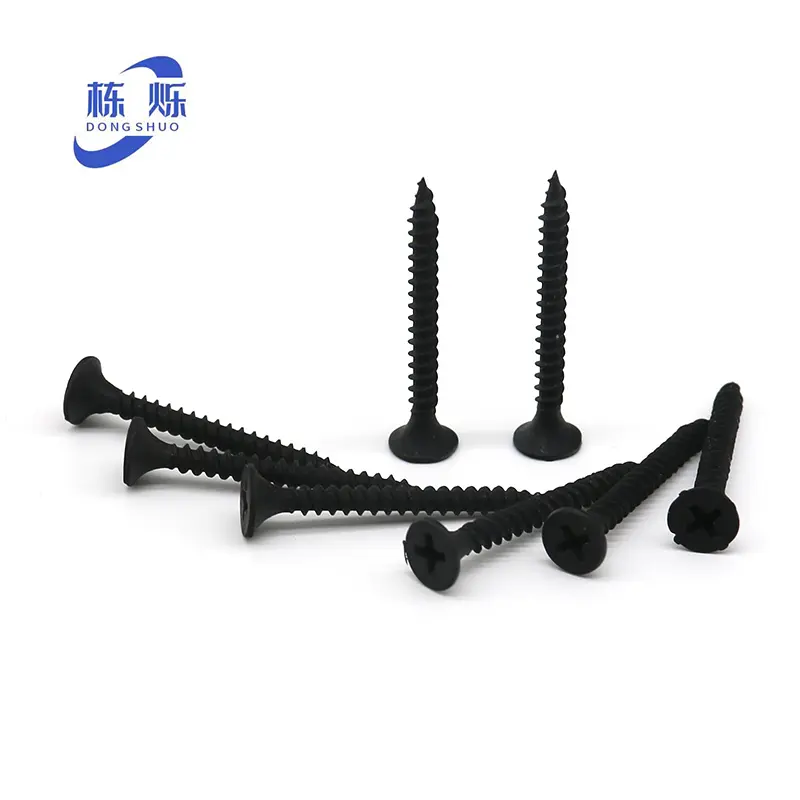 China Suppliers Factory Cross Countersunk Head Black Phosphating Dry Wall Nail for Enhanced Corrosion Resistance