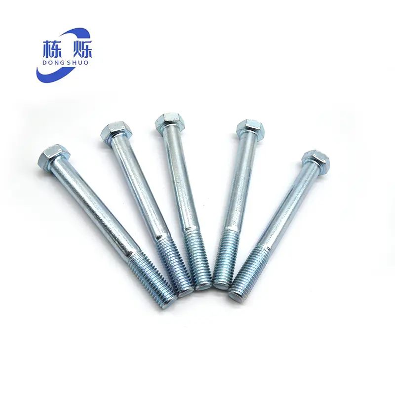 China 8.8s external hexagonal bolt DinM8-M16 Suppliers, Factory