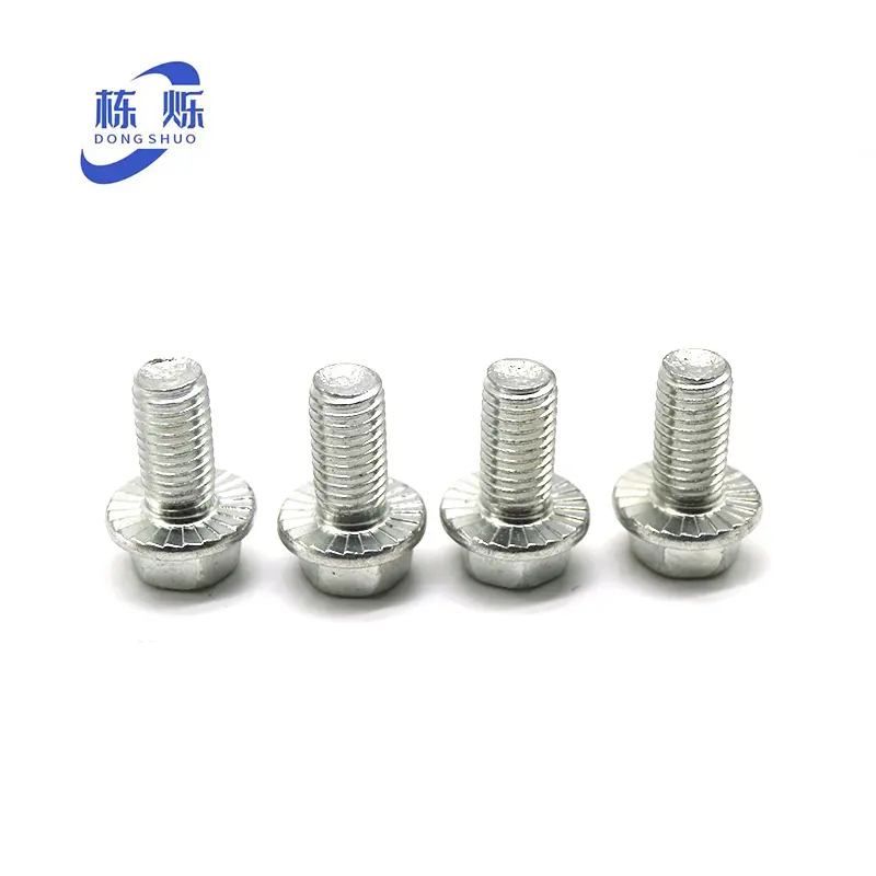Galvanized din 6921 flange hexagon bolts Berlin