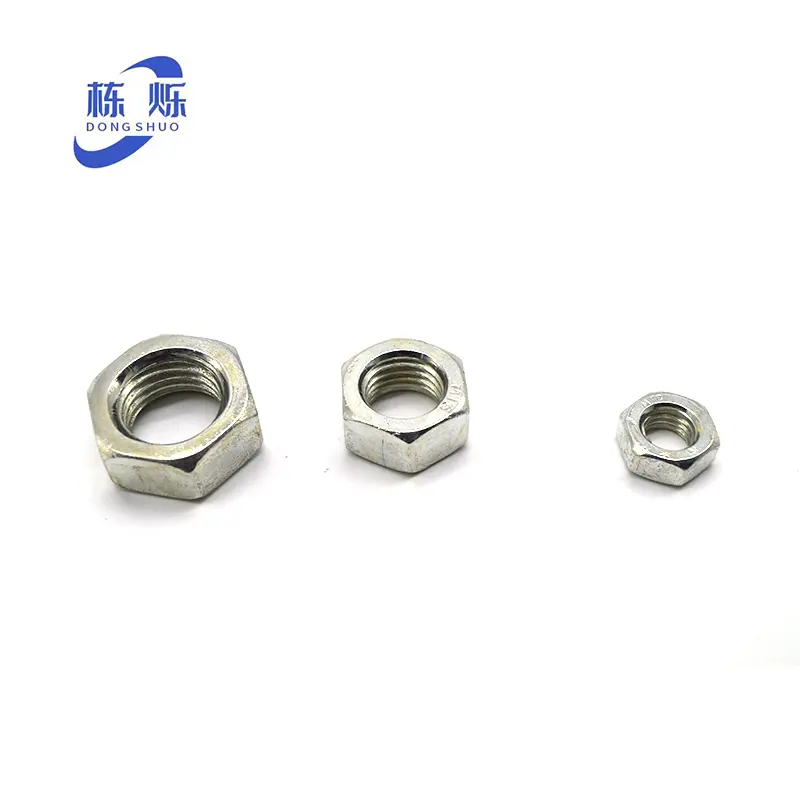 China DIN934 galvanized hexagonal nut Suppliers, Manufacturers