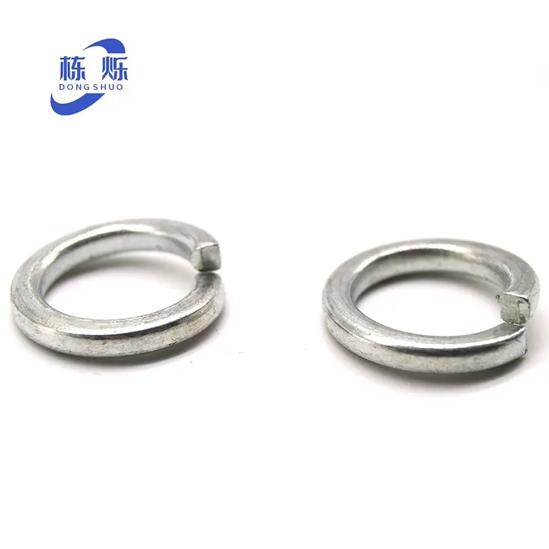 China DIN 127 galvanized spring washer, blackened spring washer Factories, Factory