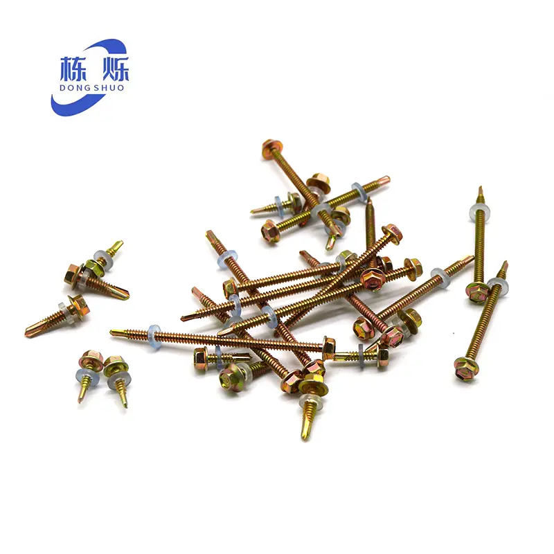 High-Quality Color galvanized hexagonal self-drilling screws-copy Manufacturer, Factory