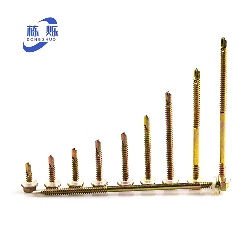 High-Quality Color galvanized hexagonal self-drilling screws-copy Manufacturer, Factory