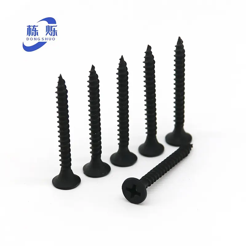China Cross countersunk head black phosphating dry wall nail Manufacturer, Factory