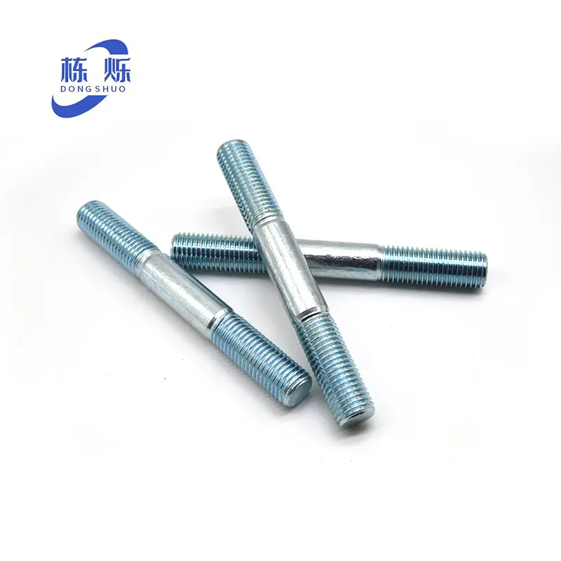 High-Quality Galvanized double-headed bolts, blackened double-headed bolts 4.8.8.8 grade Manufacturer, Factories