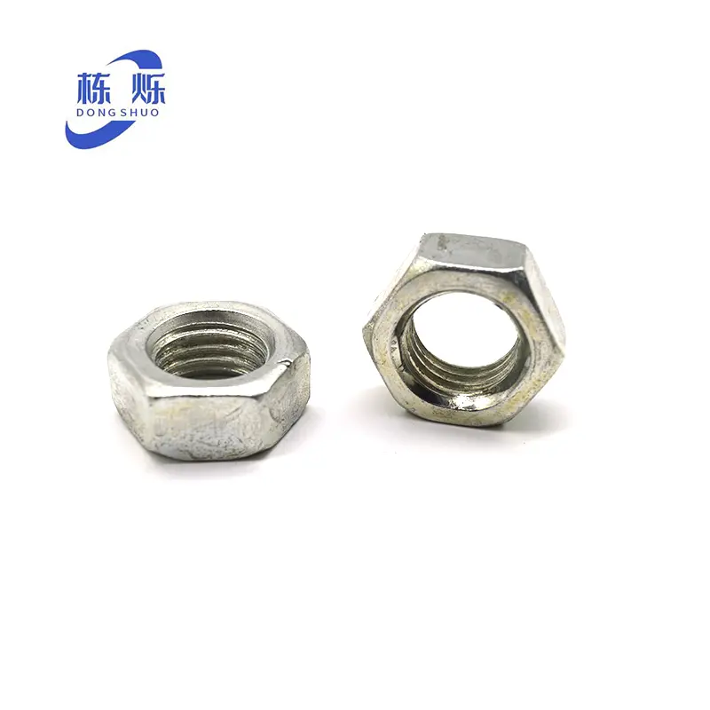 China DIN934 galvanized hexagonal nut Suppliers, Manufacturers