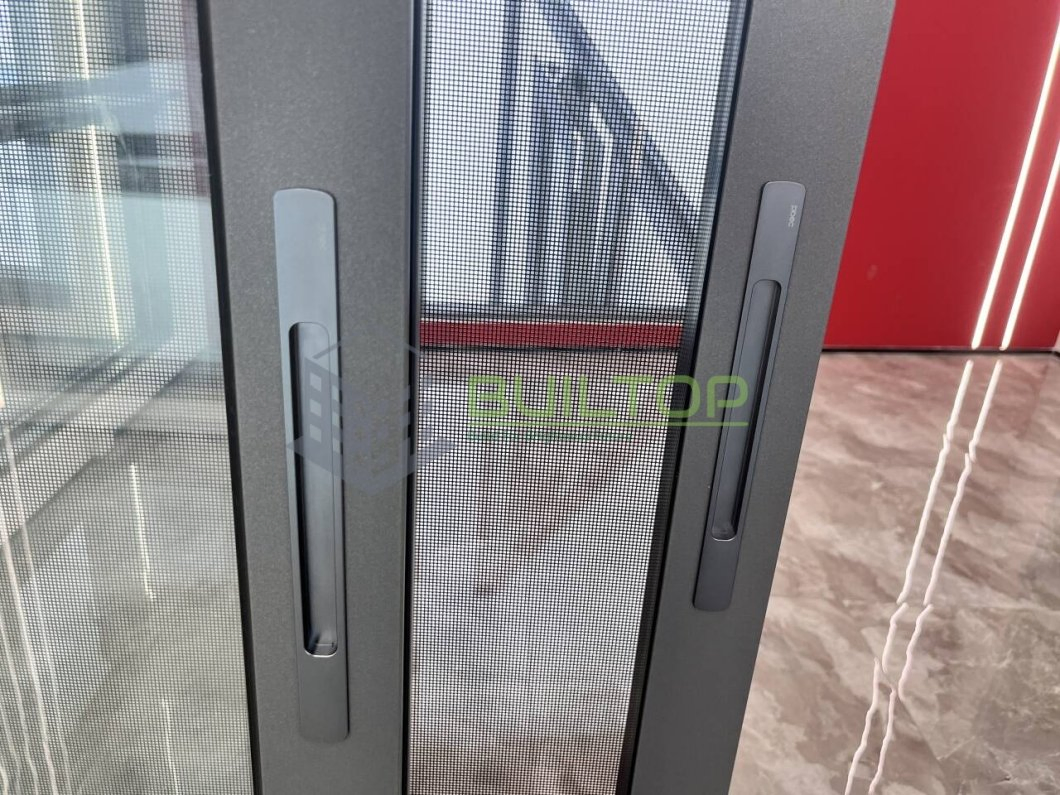 Elegant Frameless Panoramic Sliding Glass Door with Slim Aluminum Frame