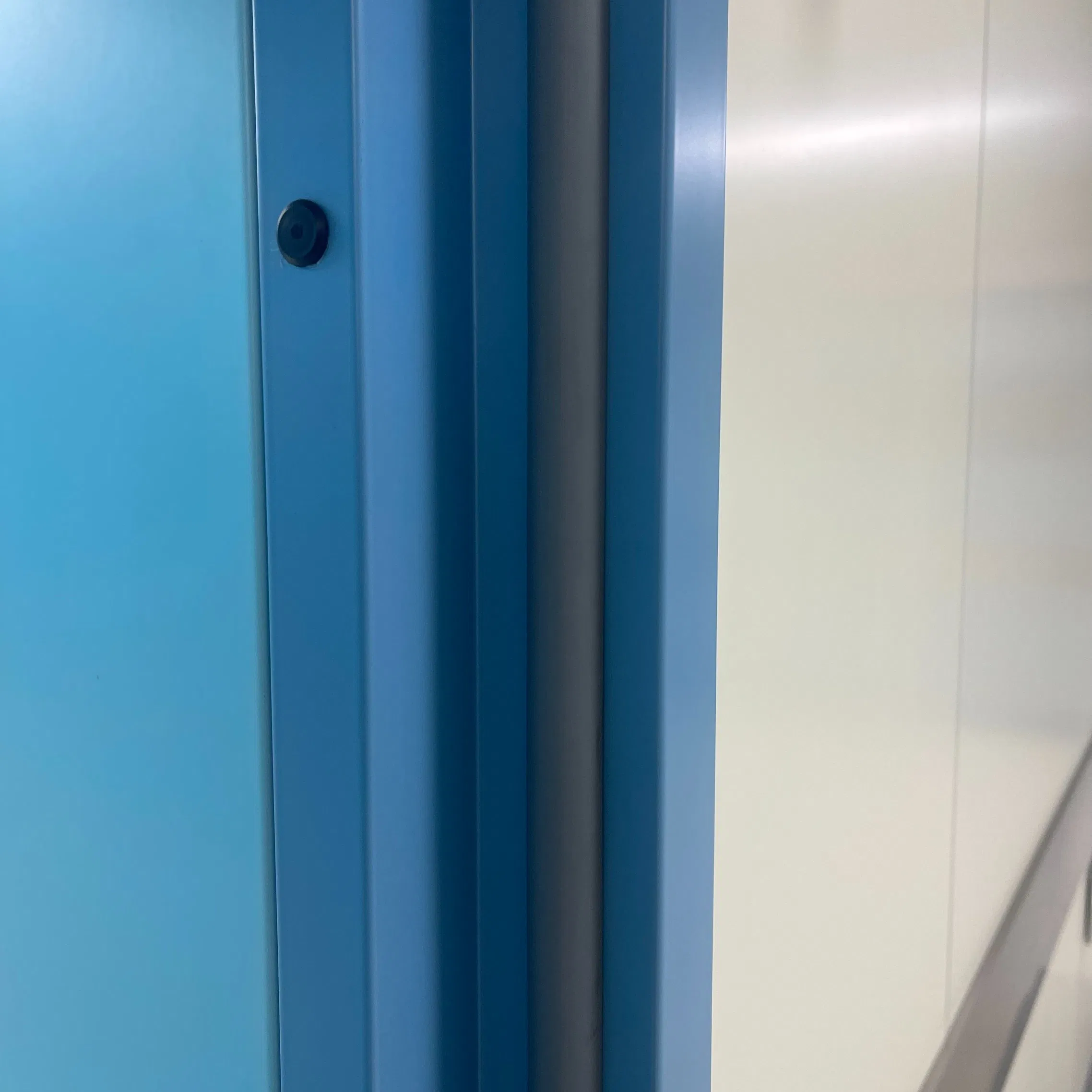 Fire-Resistant Automatic Swing Door with Emergency Push Bar and Safety Sensor for Hospital