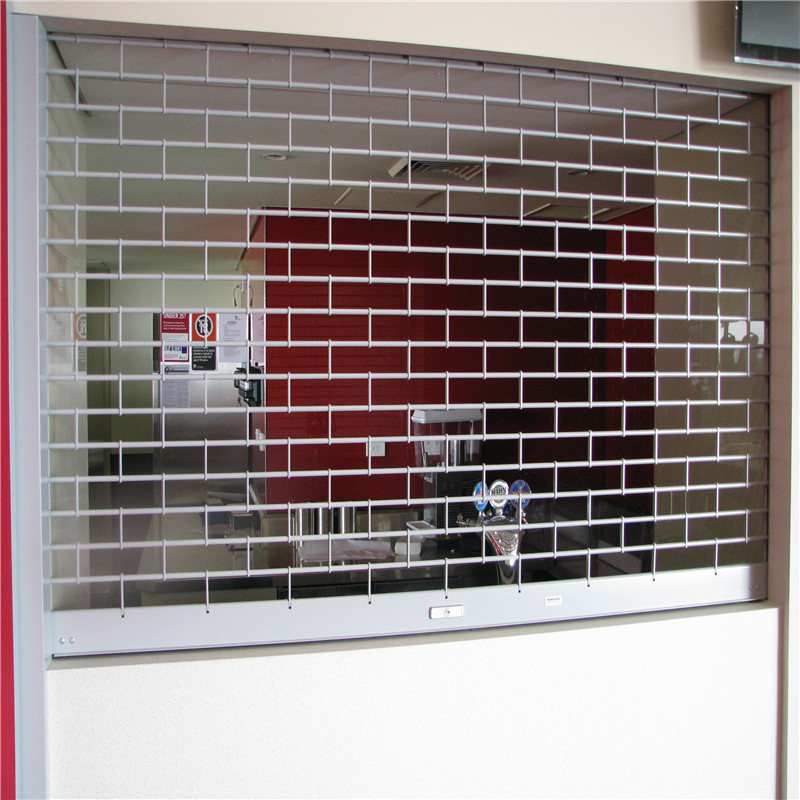 Steel Security Grilles Roller Shutter Doors for Bank