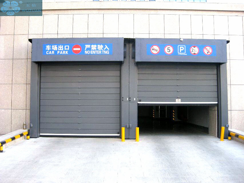 Automatic Electric Radar Sensors Infrared Inductionrapid Speed Spiral Doors Spiral Ground and Underground Safety Garage Doors
