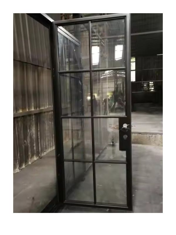 Light Weight Steel Metal Bifold Folding Stacking Door with Multi-Panel System on One Side