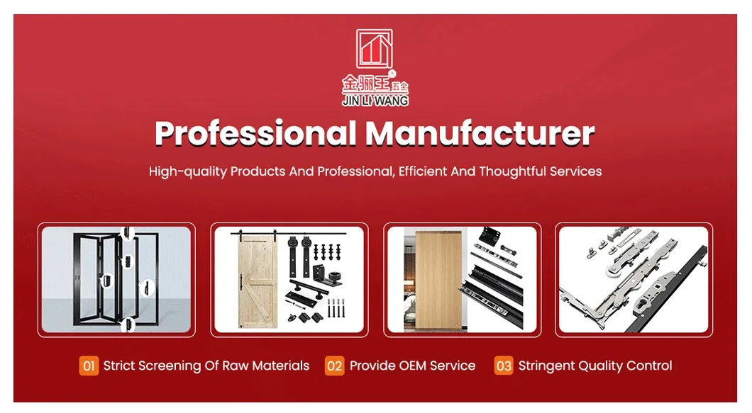 Security Bi-Fold Aluminum Hardware