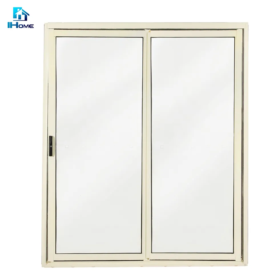 Last Design OEM Tempered Glass Factory Price PVC Profile Sliding/Stacking Door with Sample