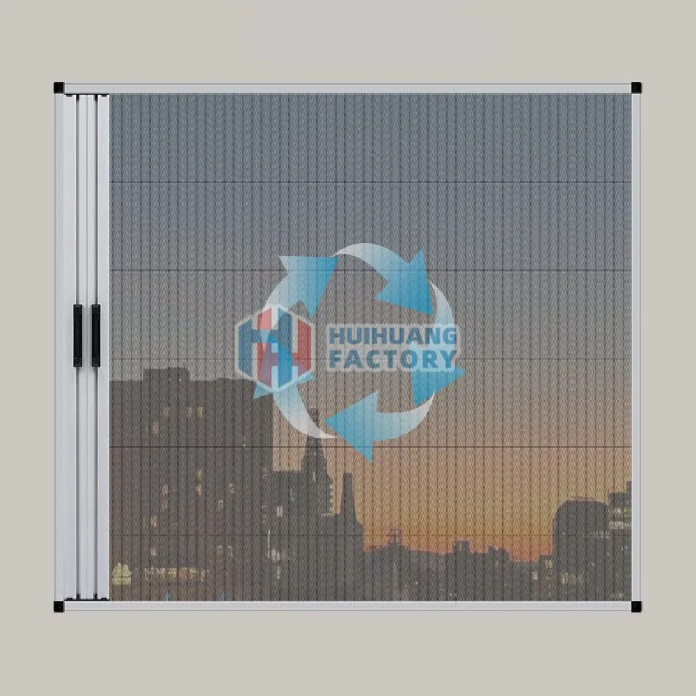 Retractable Insect Screen Invisible Folding Accordion Window Door No Punching