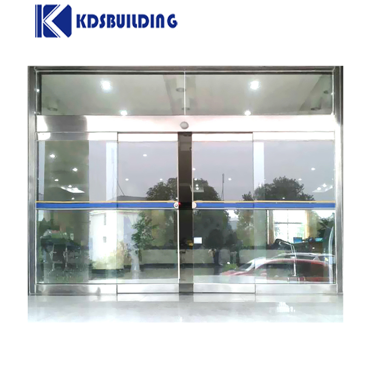 Stainless Steel Glass Inductive Slider Sensor Auto Slide Door Automatic Sliding Doors