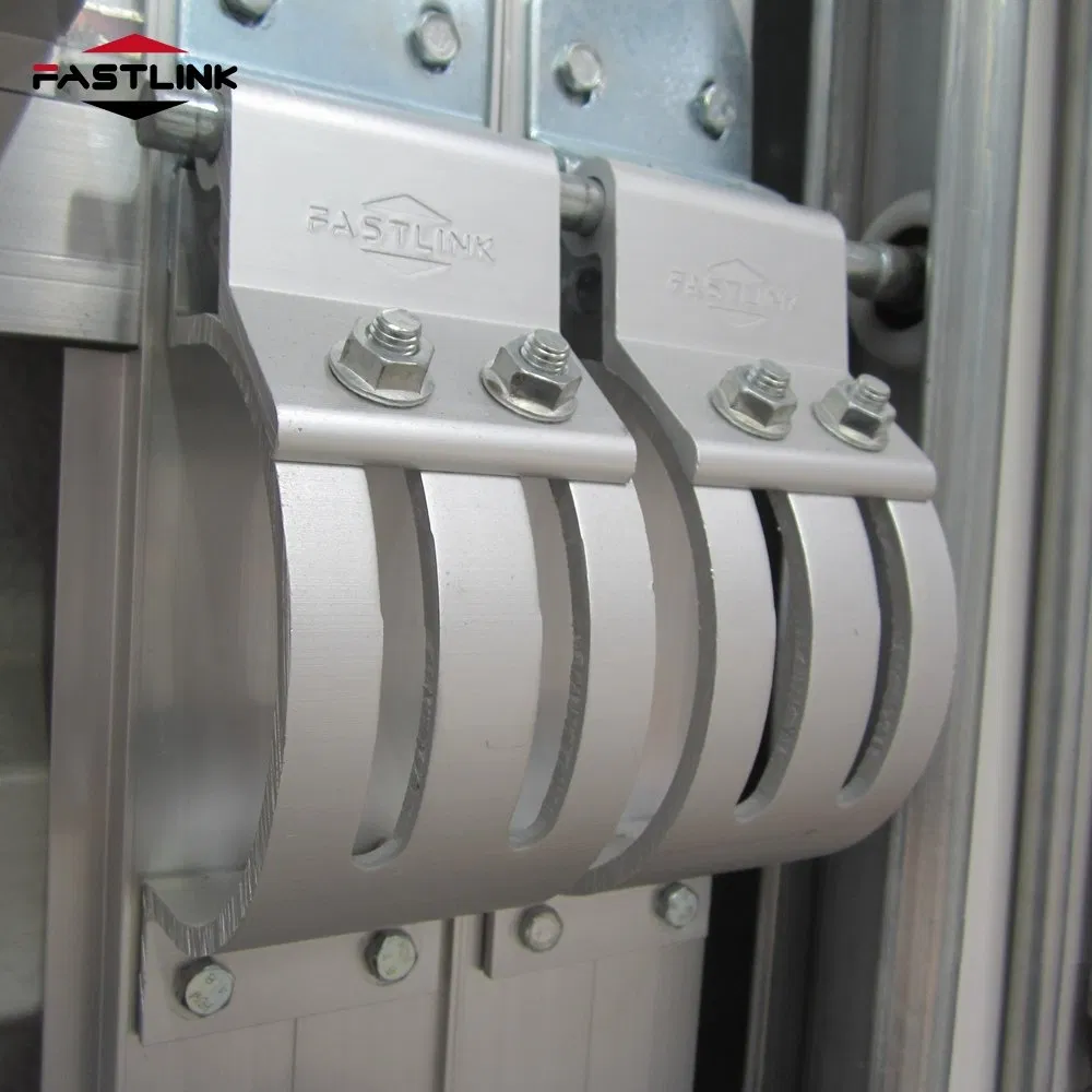 Fastlink Customized Logistic Aluminum Alloy Steel Single Panel Plank Overhead Sectional Doors