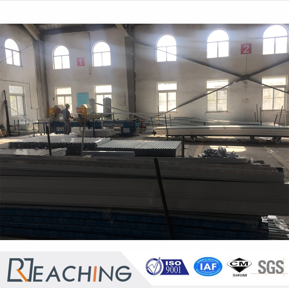 Conch Profile 2 Tracks Double Glass UPVC Stacking Sliding Door