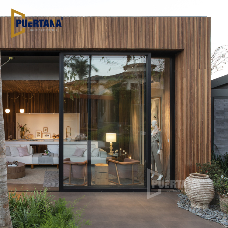 Pocketing or Stacking Multi-Slide Plus Doors Aluminium Patio Door for Residential