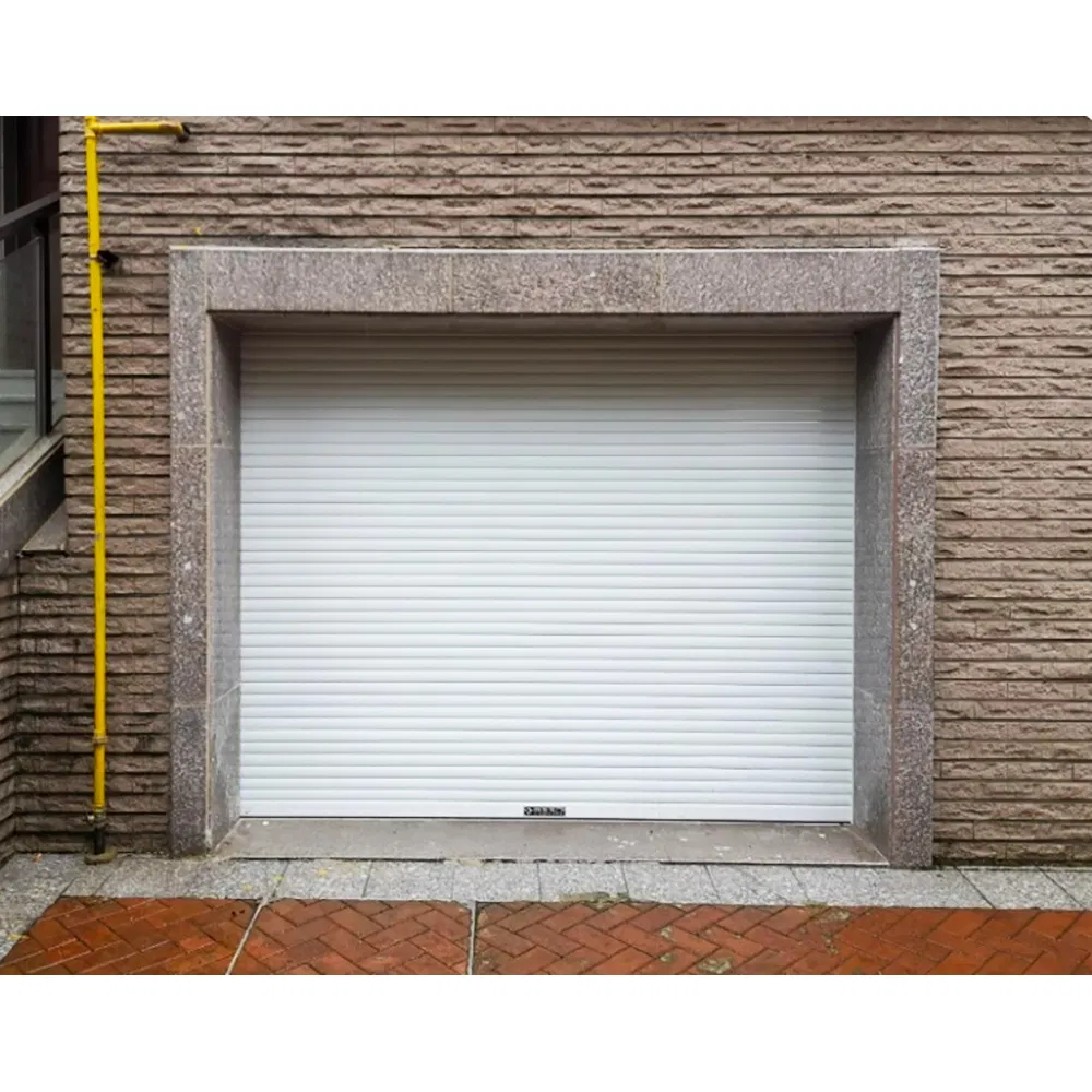 Industrial Exterior &amp; Interior Thermal Insulation PU Sandwich Aluminum Alloy Roll up Stainless Steel Grille Security Rolling Door / Roller Shutters