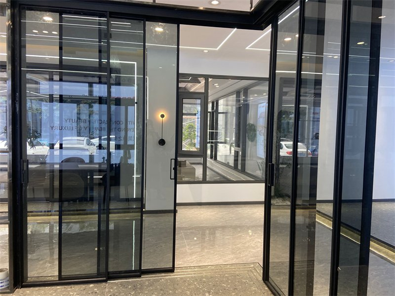 Aluminum Sliding Door with Fly Screen Material for Retractable Roller Door Roller Mosquito Net