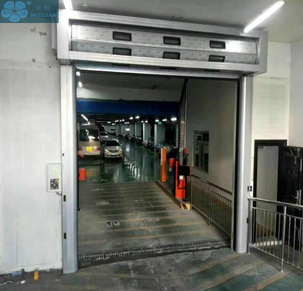 Automatic Electric Radar Sensors Infrared Inductionrapid Speed Spiral Doors Spiral Ground and Underground Safety Garage Doors