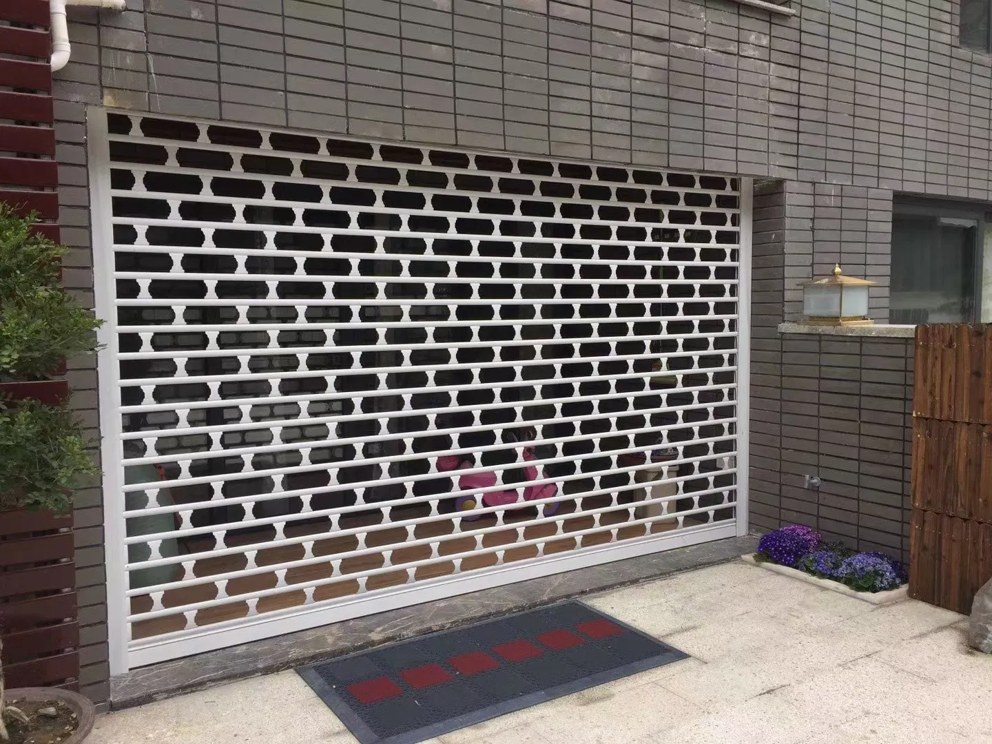 Grill Rolling up Security Automatic Aluminum Grilles Roller Shutter Doors