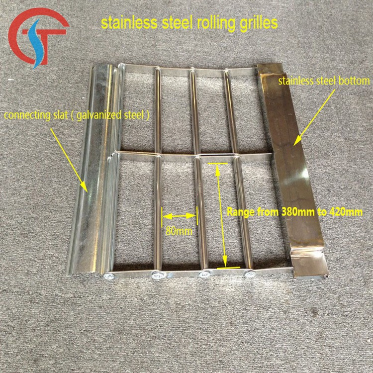 Aluminum Grille Roller Shutter Security Shop Front Doors