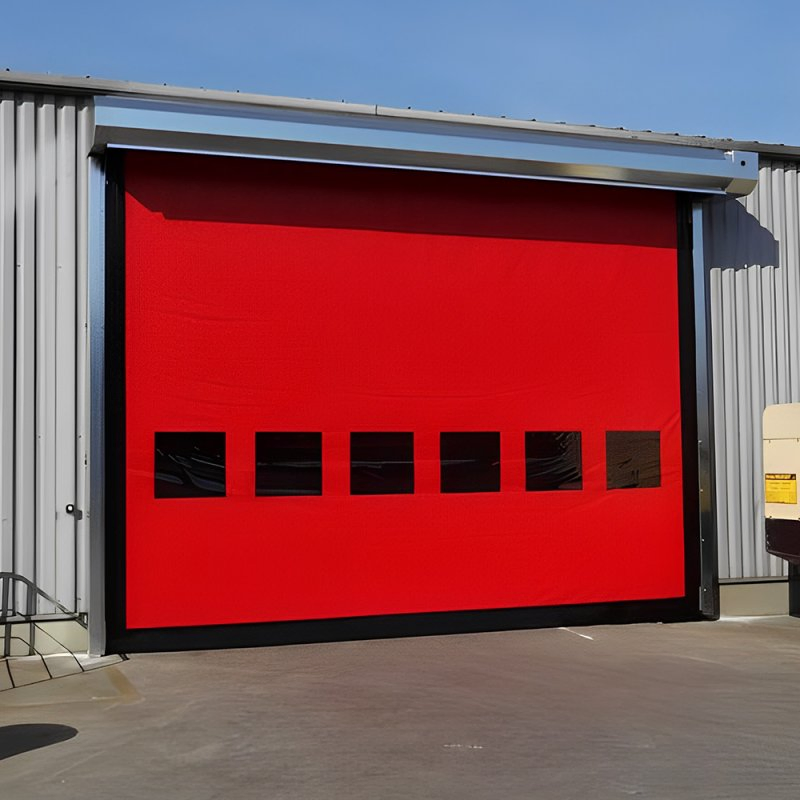 Automatic Zipper Type Self Repairing Sensor High Speed Quick Opening Zipper Door