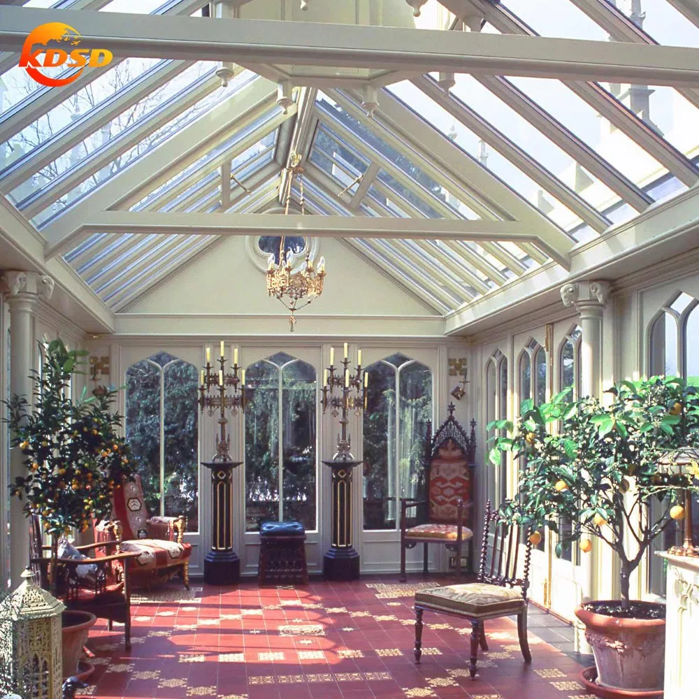 Luxury Thermal Break Aluminum Sliding Glass Conservatory