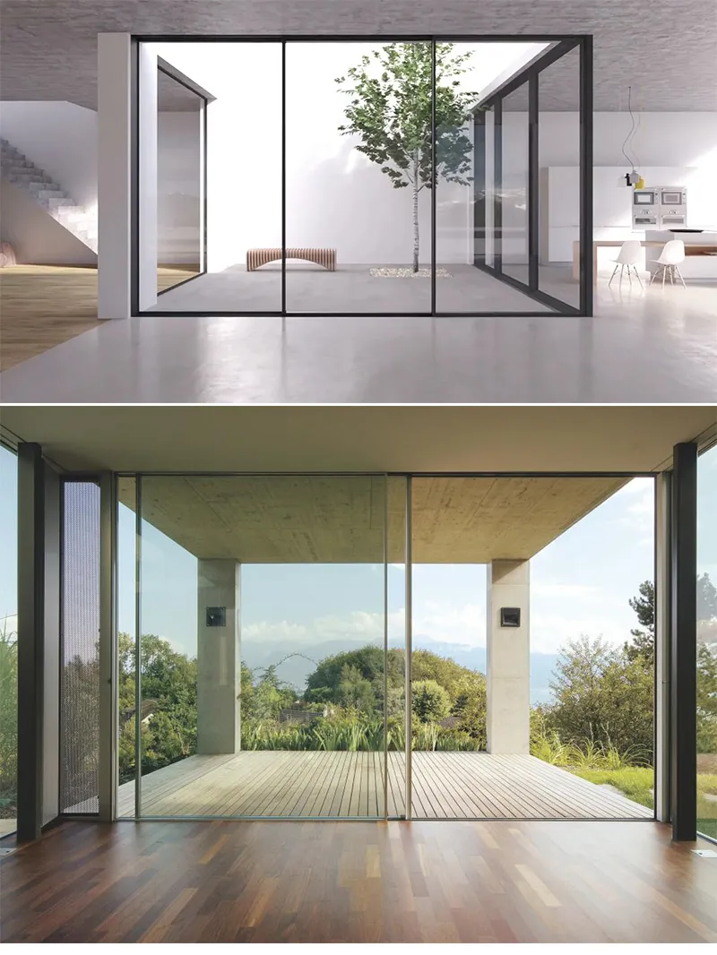 Slim Frame Sliding Door