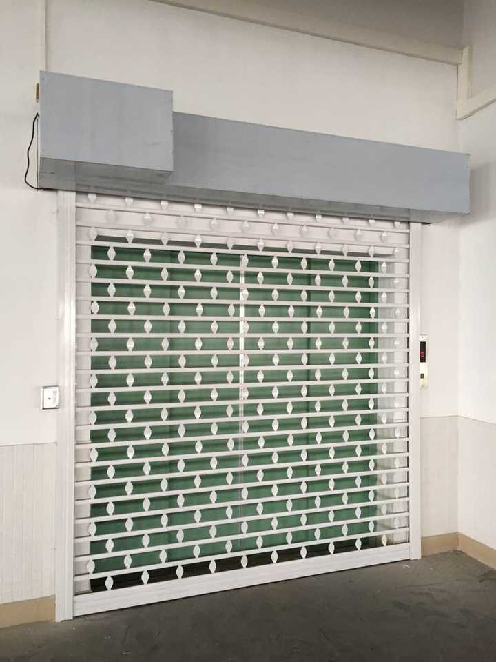 2023 Aluminium Grille Roller Shutter Door High Quality Security Metal Grill Roller Shutter Door