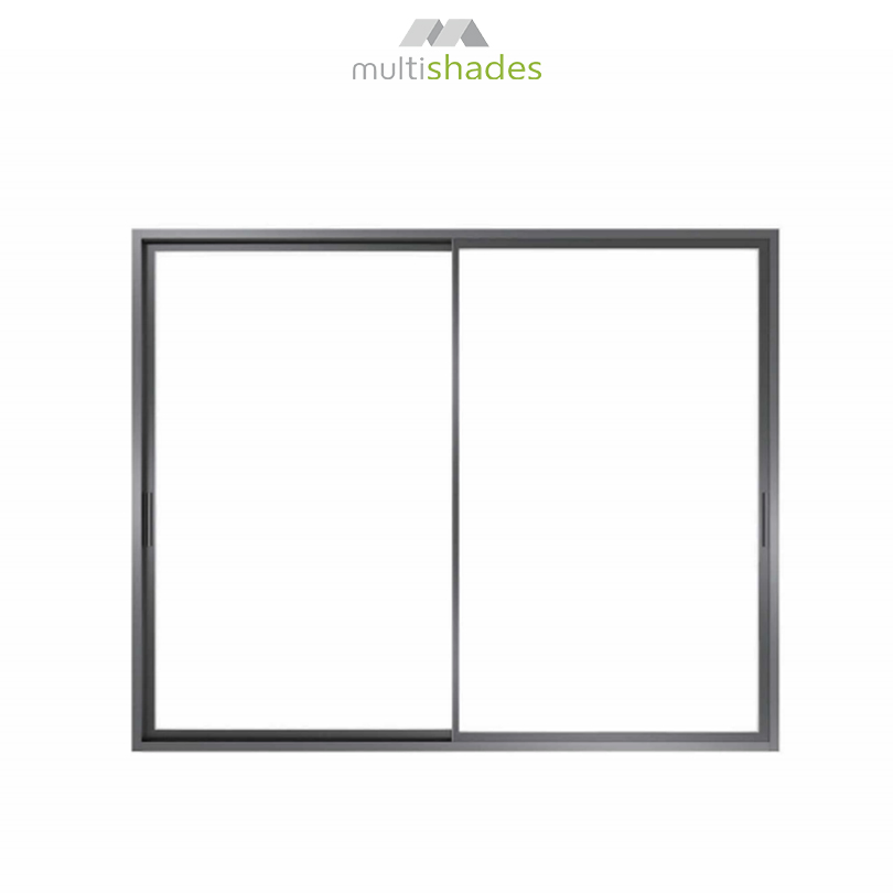 Slim Frame Panoramic Metal Aluminium Door Sliding Door Multishades Magnetic Lock High Durability Waterproof Villa Apartment Aluminum Door Metal Door