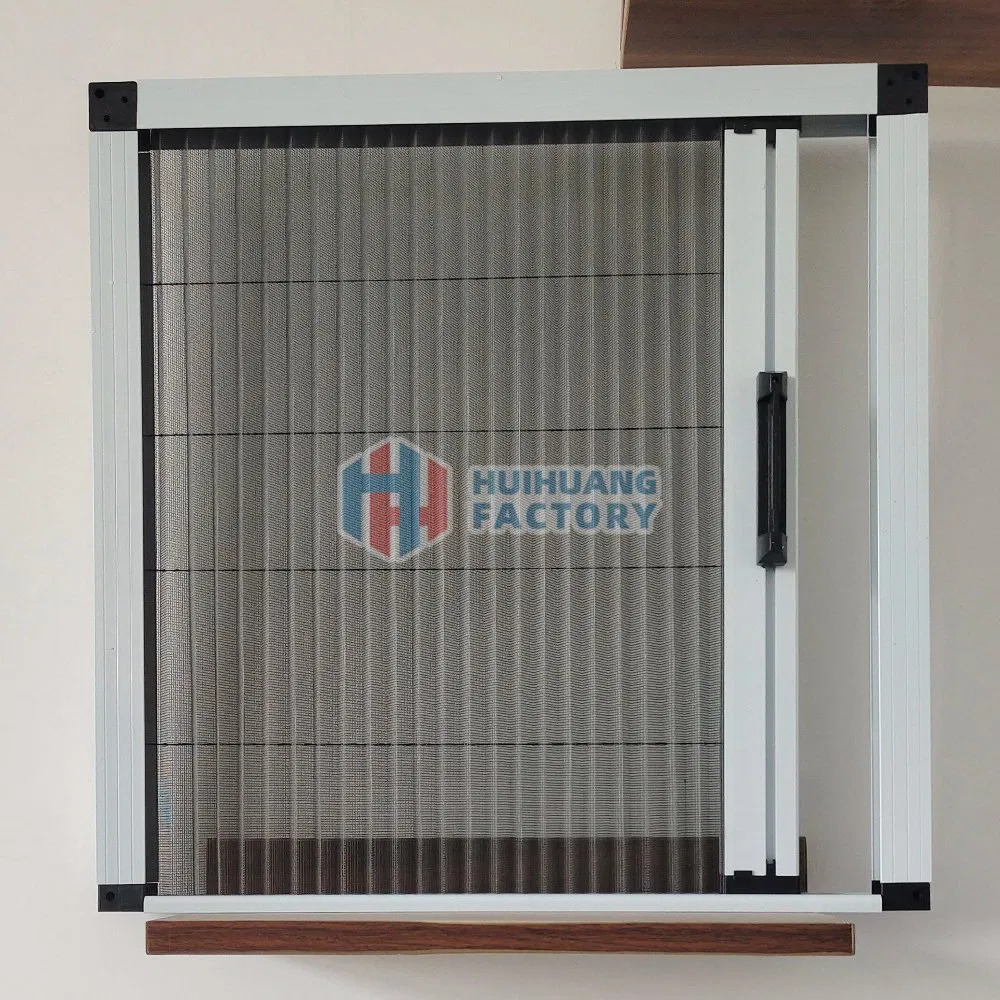 Retractable Insect Screen Invisible Folding Accordion Window Door No Punching