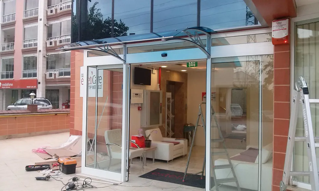 Automatic Sensor Sliding Glass Door