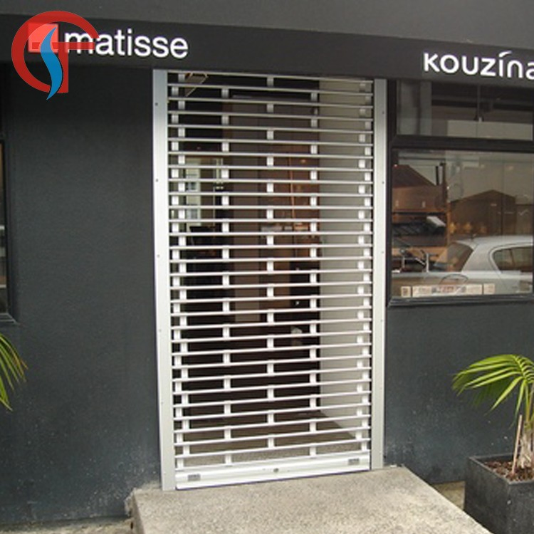 Aluminum Grille Roller Shutter Security Shop Front Doors