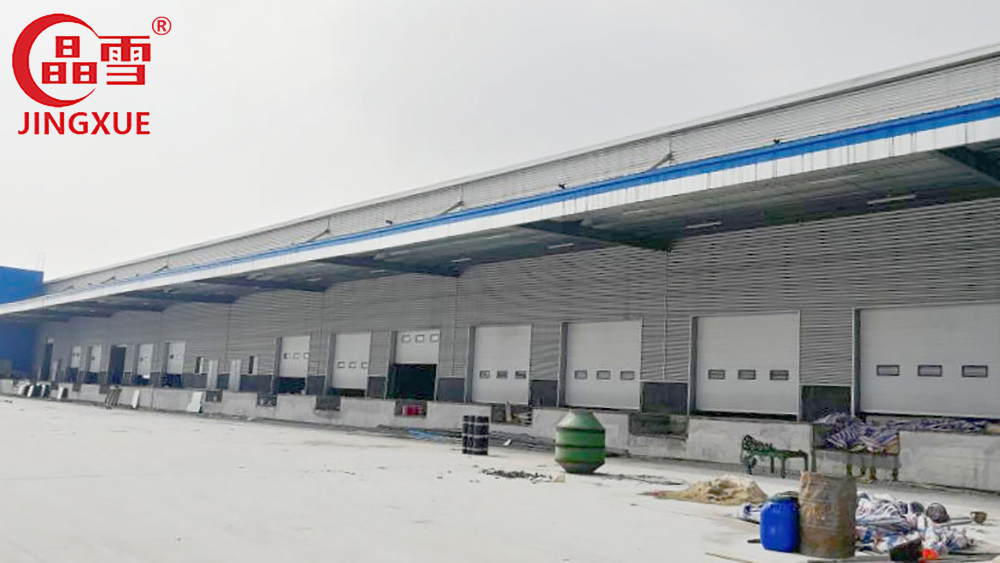 Automatic Electric PU Panel Thermal Insulated Industrial Overhead Sectional Door
