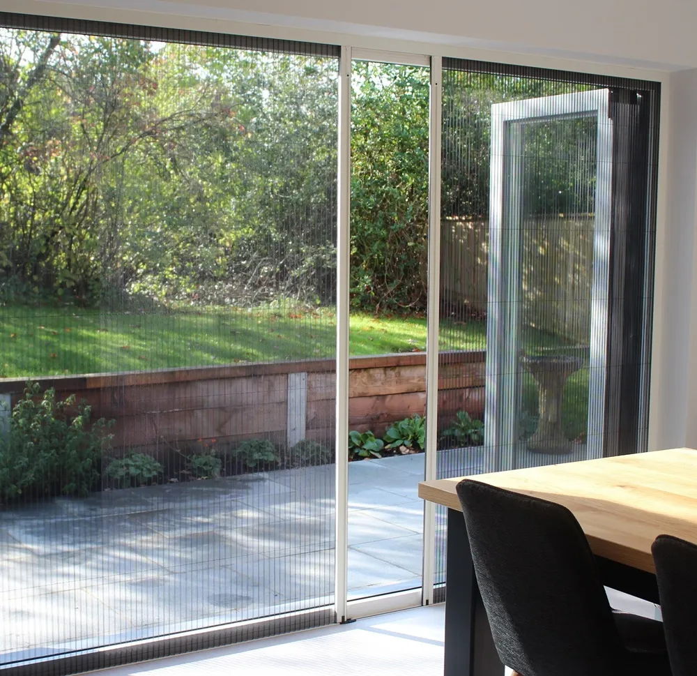 Retractable Pleated Insect Screen