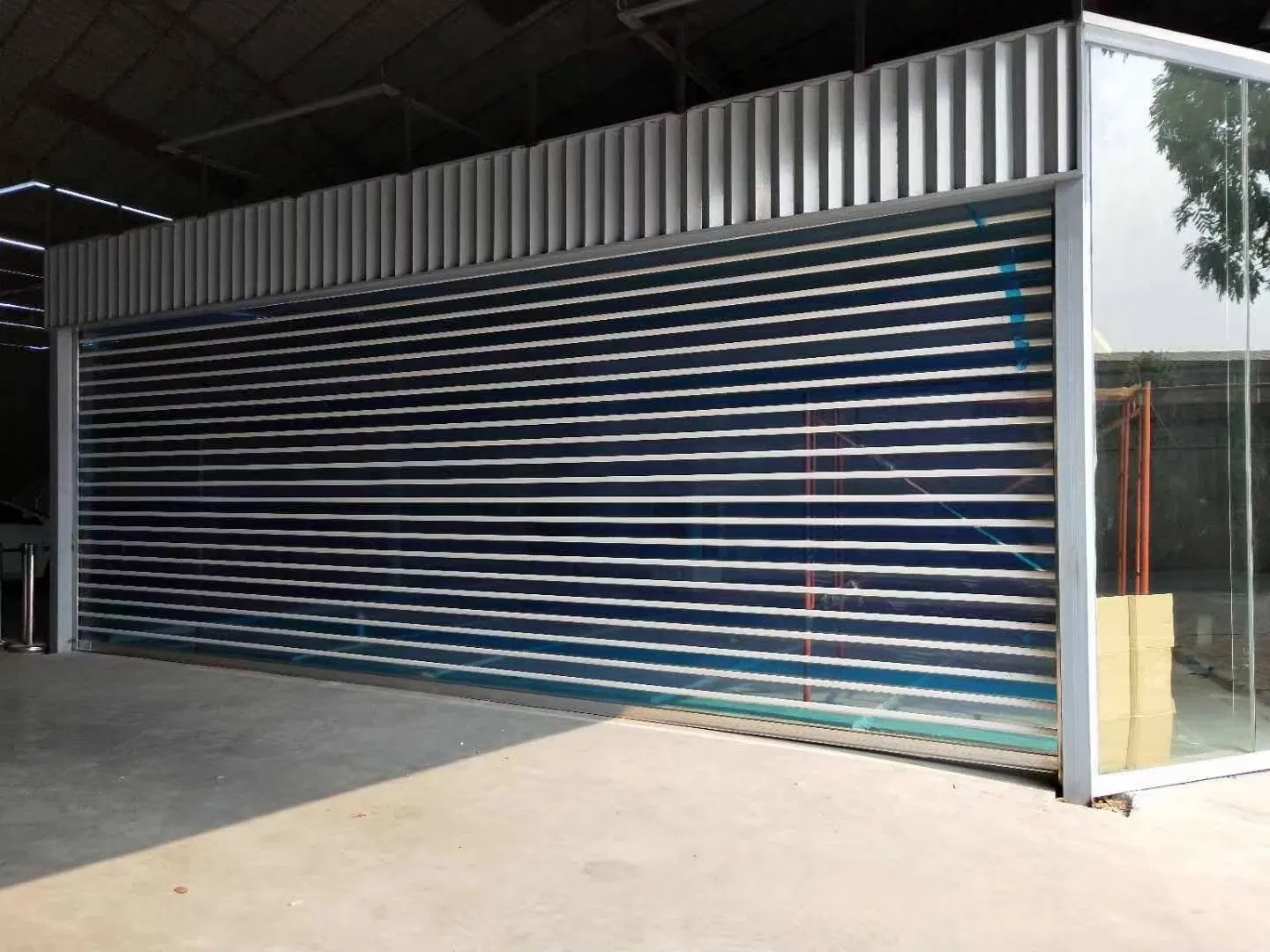 Grill Rolling up Security Automatic Aluminum Grilles Roller Shutter Doors