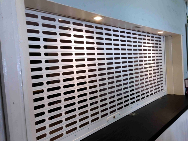 Aluminum Security Grill Doors /Aluminum Grilles Rolling Shutter Door
