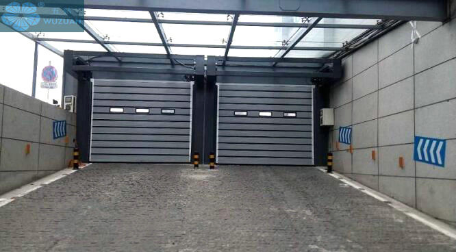 Automatic Electric Radar Sensors Infrared Inductionrapid Speed Spiral Doors Spiral Ground and Underground Safety Garage Doors
