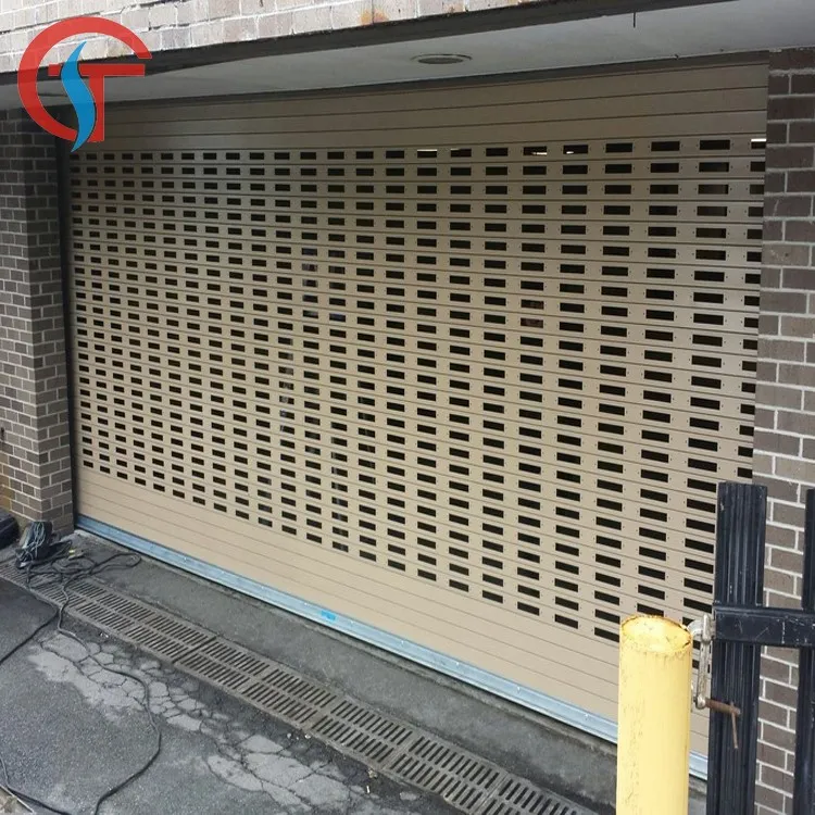 Aluminum Grille Roller Shutter 4