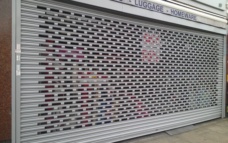 Aluminum Security Grill Doors /Aluminum Grilles Rolling Shutter Door