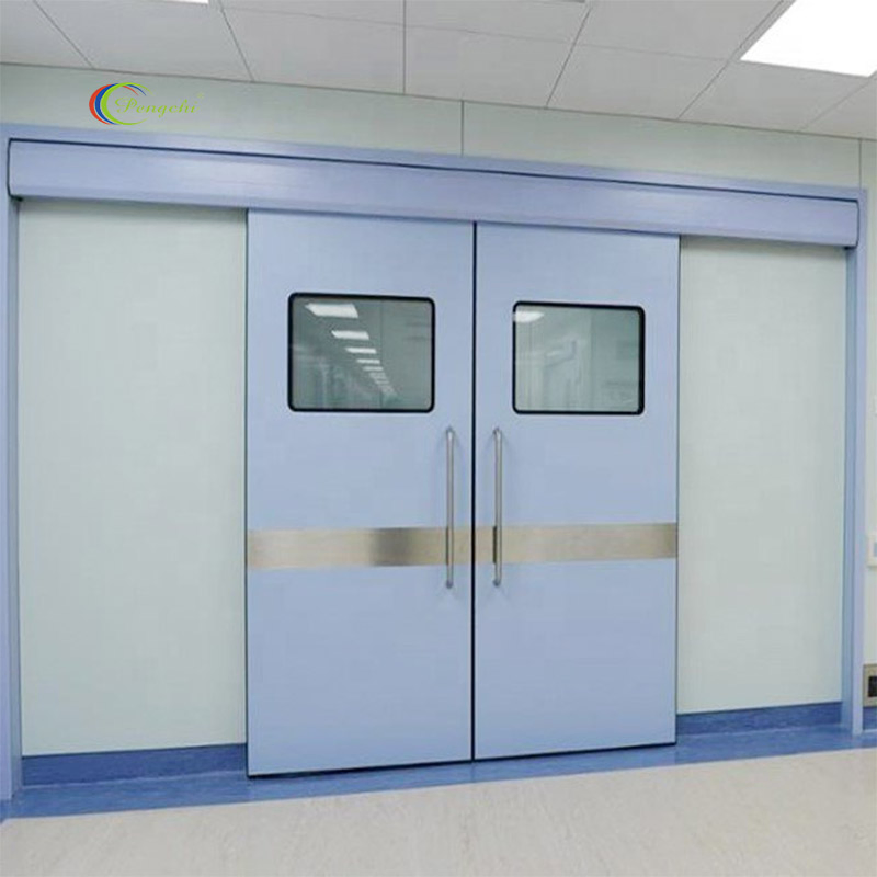 Cleanroom Automatic Sensor Operating Room Door, Hospital Ward Airtight Sealed Door