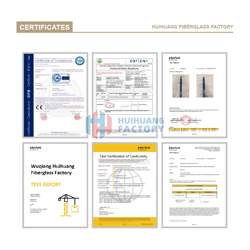 Product Certifications